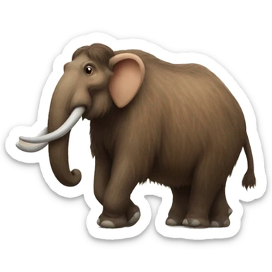 mammoth with monoc sticker