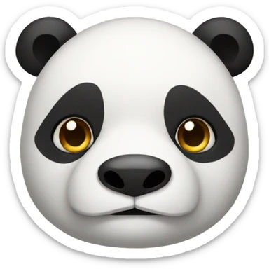 Pandabär sticker