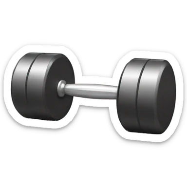 dumbbells sticker