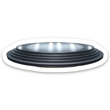 Music arena stage sticker