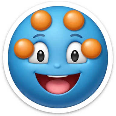 genere un emojii de gumball  sticker