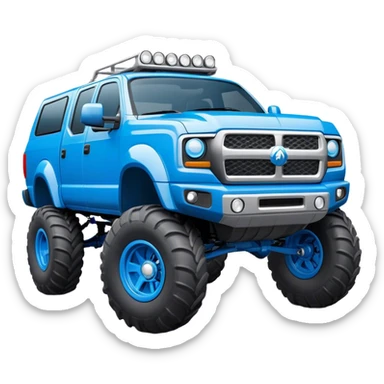 Bigfoot - Bigfoot 4x4 (Model Year: 2022) (Iconic colour: Blue) sticker