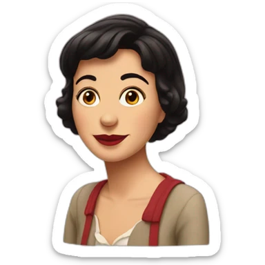 Amelie Poulain sticker