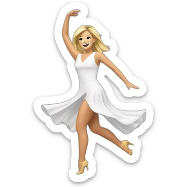 Helene Fischer dancing sticker
