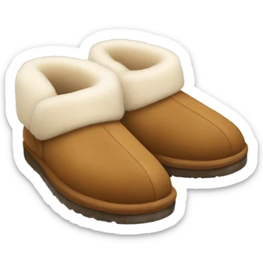 ugg slippers sticker
