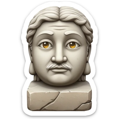 Bélier assis sticker