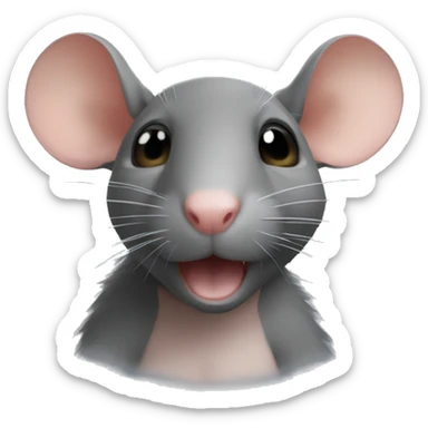 rats like sticker