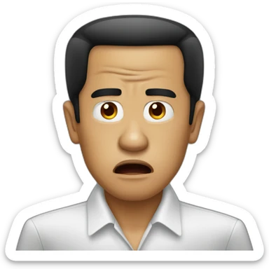angry-jokowi-with-red-face sticker