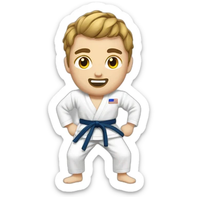 Tom Cruse qui fait du Judo sticker