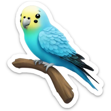 Budgerigar sticker