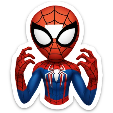 Spider-Man emoji sticker