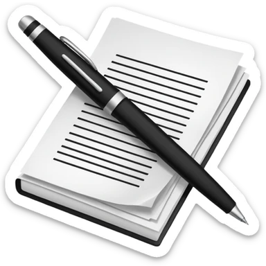 create a realistic emoji showing a logistic contract signed sticker