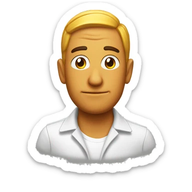 Pecho de pollo cosido sticker