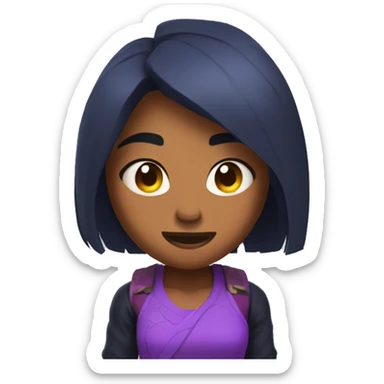 Tara of brawl stars  sticker