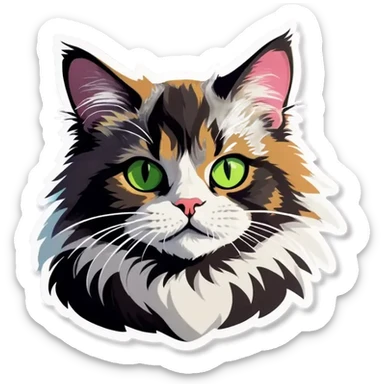 My cat thanos sticker