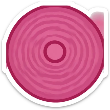 burgundy pink target sticker