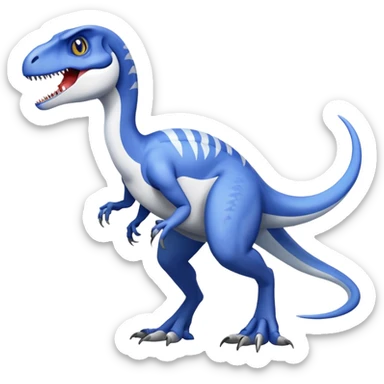 VelociRaptor-Lugia sticker