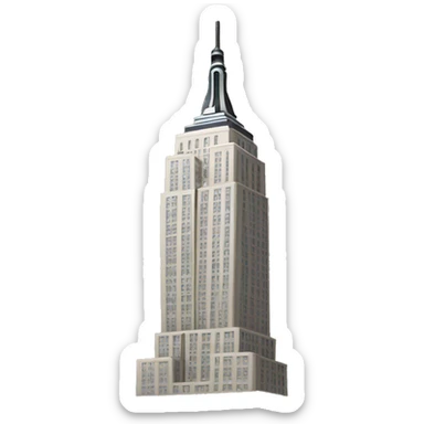 Empire State Building  sticker