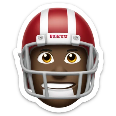 Brutus the Buckeye  sticker