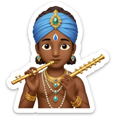 Lord krishna sticker