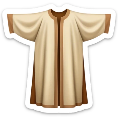 centered and symetric medieval cloth. casual and for villagers. sticker