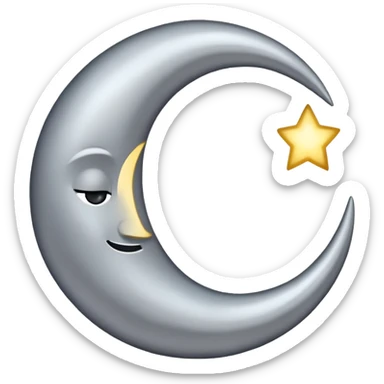 astrology moon sticker