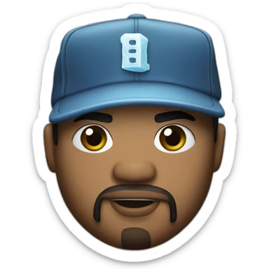 Ice cube, rapper sticker