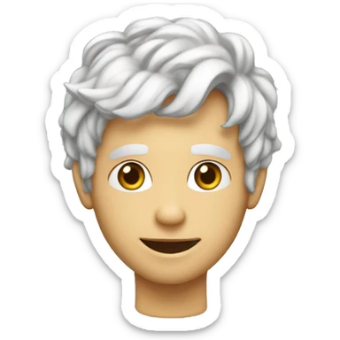 un idiot au fond de la classe d’école  sticker