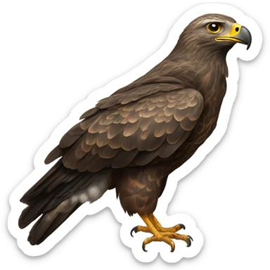 Buzzard bird  sticker