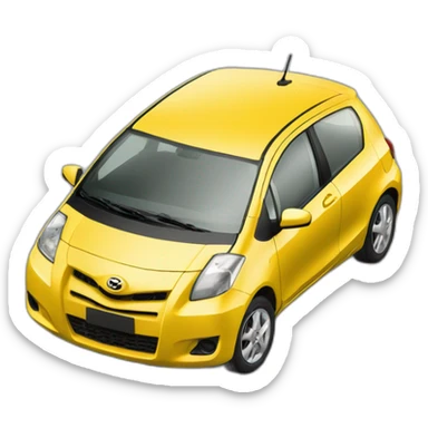 toyota yaris 2006 sticker