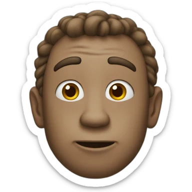 Singe en colère sticker