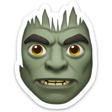 uruk-hai orc sticker