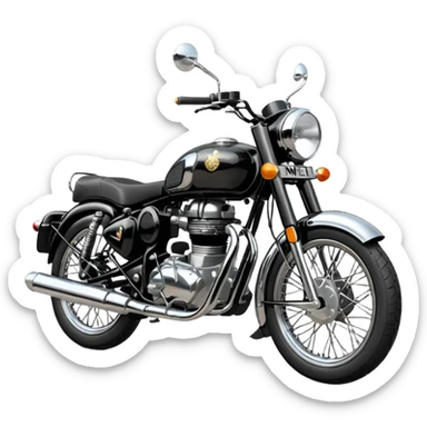 Royal Enfield sticker