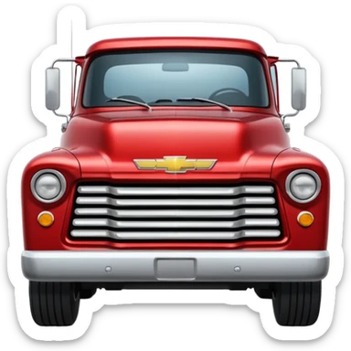 Chevrolet truck sticker