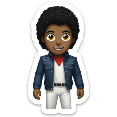 Michael Jackson Thriller sticker