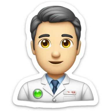 an employee of a nuclear power plant is in love with the eyes sticker