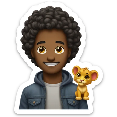 Creami un emoji con Simba la rue sticker