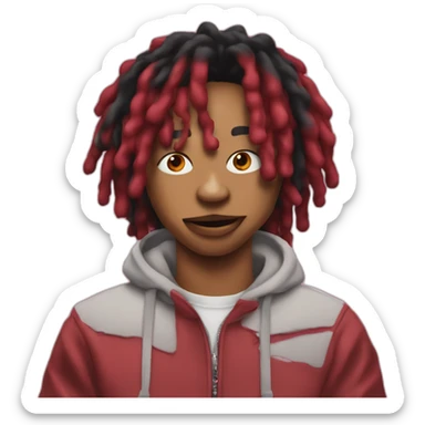 Trippie red sticker