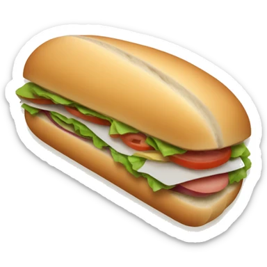 Sub sandwich  sticker