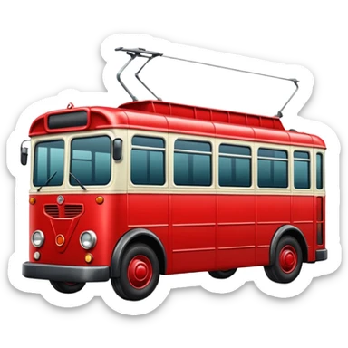 trolleybus sticker