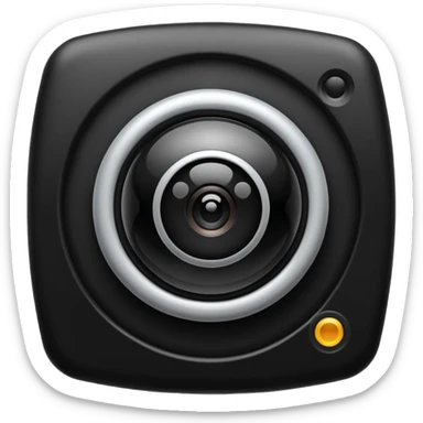 cámara seguridad inteligente sticker