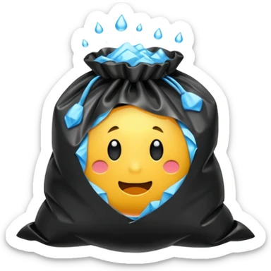 a lot of sopping bag sticker