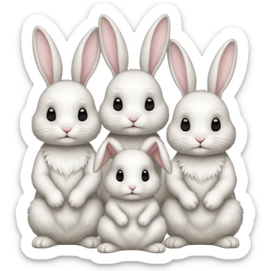 Rabbits sticker