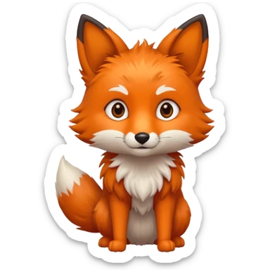 Foxy sticker