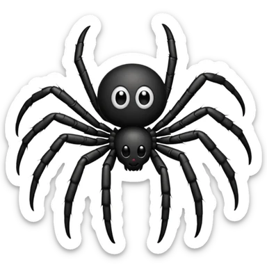 baby spider sticker