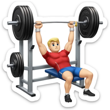 bench press sticker
