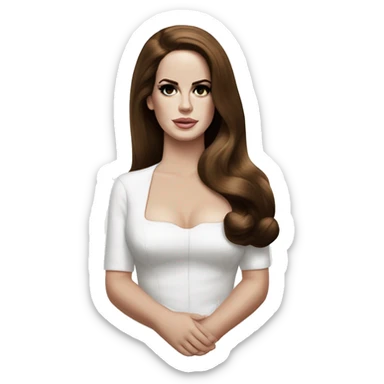 Lana del Rey born to die sticker