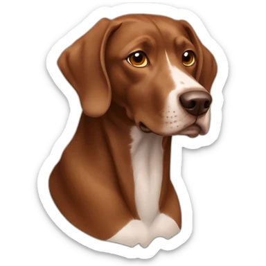 magyar viszla-brown sticker