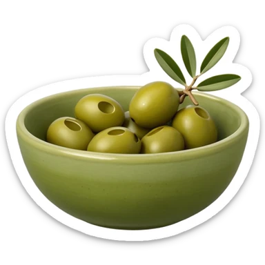 olive bowl sticker
