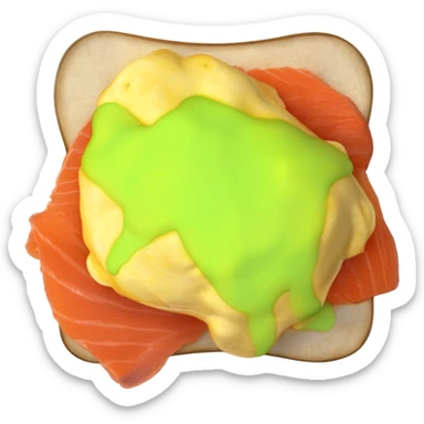 egg benedict sticker